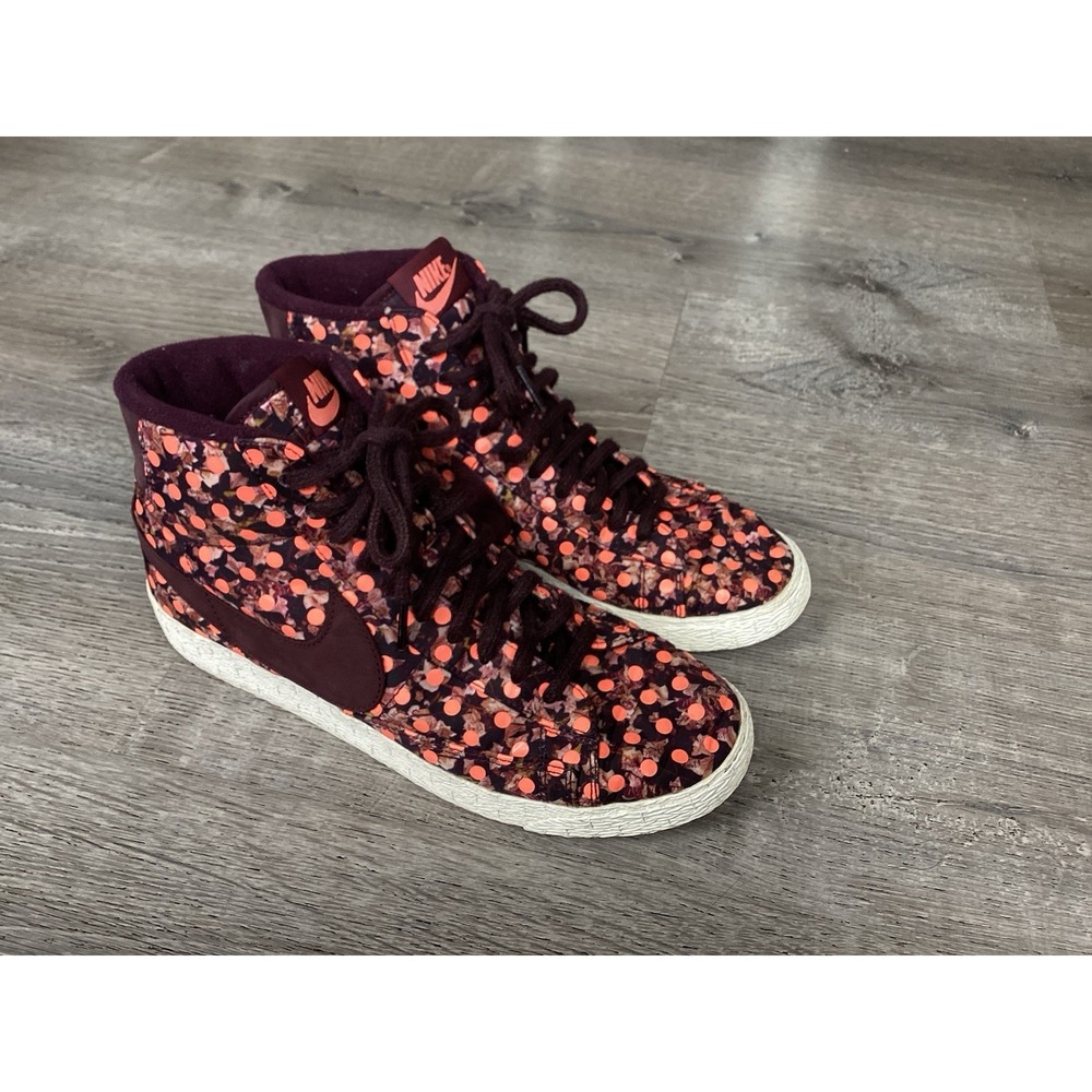 Nike SB Blazer Mid Vintage QS Liberty of London High Top Shoes Sneakers Size 7.5 - Picture 2 of 12